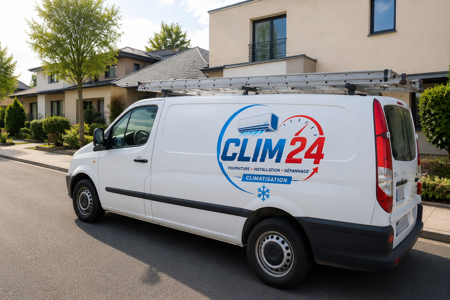 Véhicule CLIM24 intervention rapide
